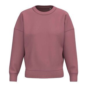 Native Spirit Womens/Ladies Crew Neck Sweatshirt / Antique Rose